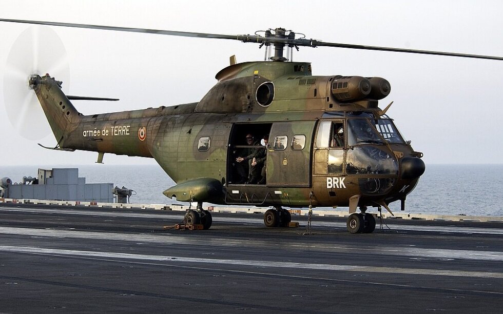 База - французский вертолет Puma SA.330. Фото из открытых источников