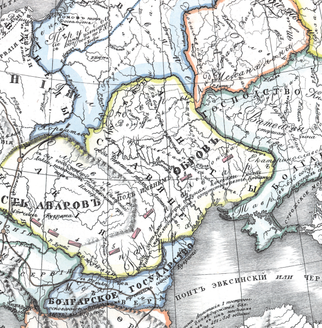 Источник: Атлас Российского государства, издания 1831-го года.