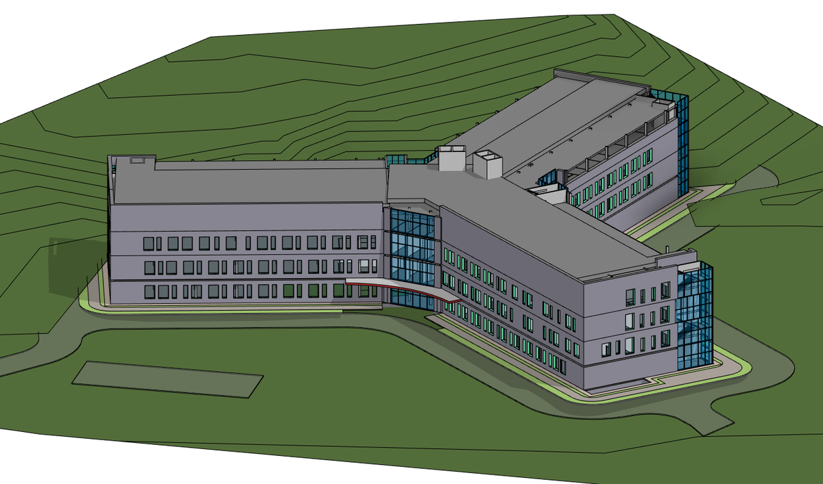Самое начало представления объекта в 2019 году