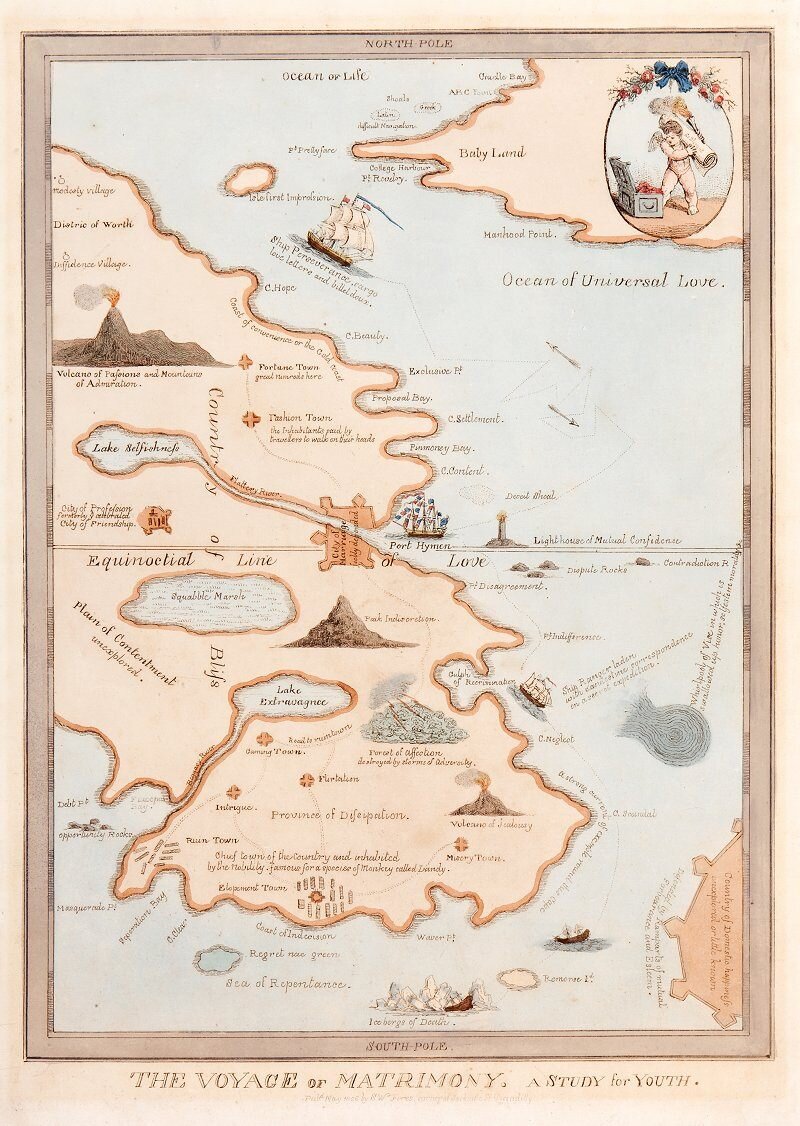 The Voyage of Matrimony: A Study for Youth, 1826. 