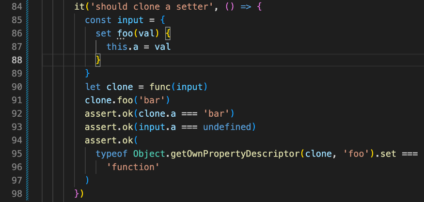 Function clone