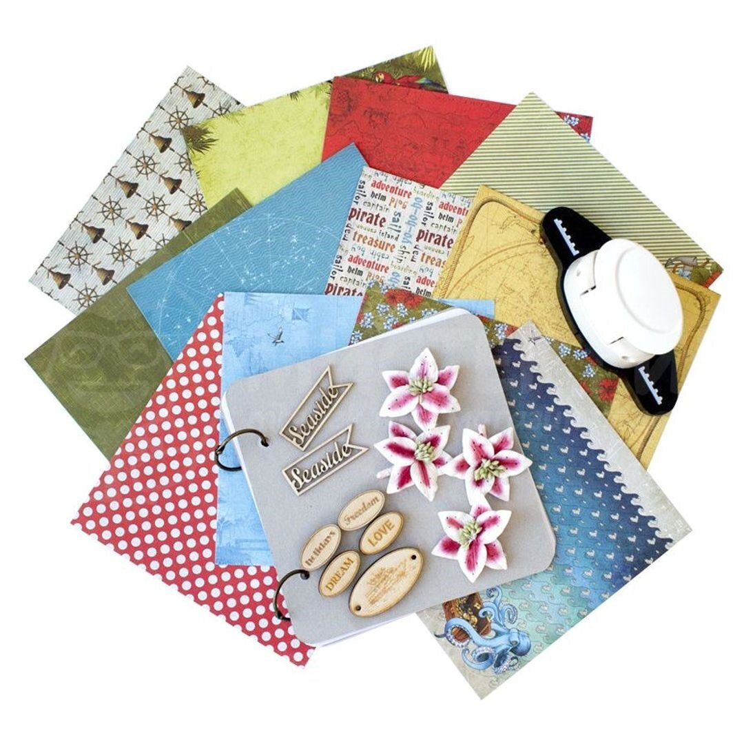 Набор для скрапбукинга «Альбом про отпуск», 750 руб.