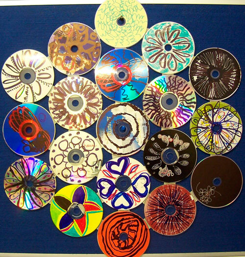 18 симпатичных поделок из ватных дисков