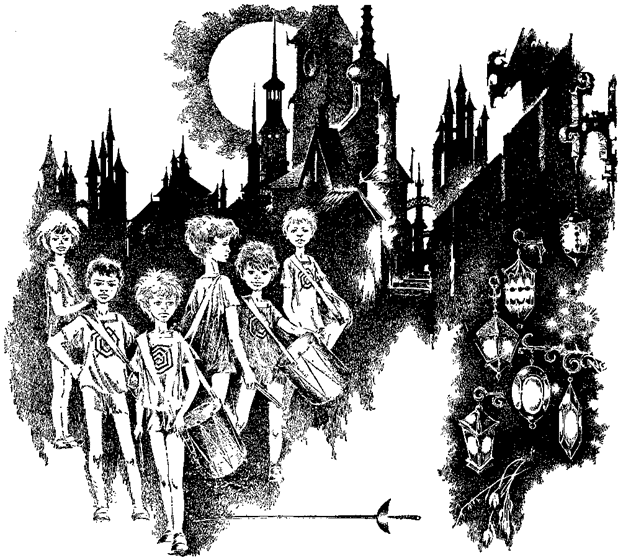 Евгения Стерлигова. Иллюстрация к повести Владислава Крапивина "В ночь большого прилива". Изображение взято из открытых источников