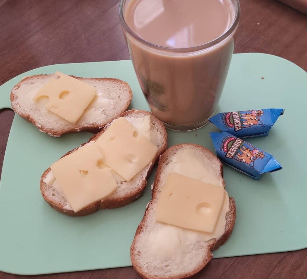 Мой первый завтрак в проекте ПП.