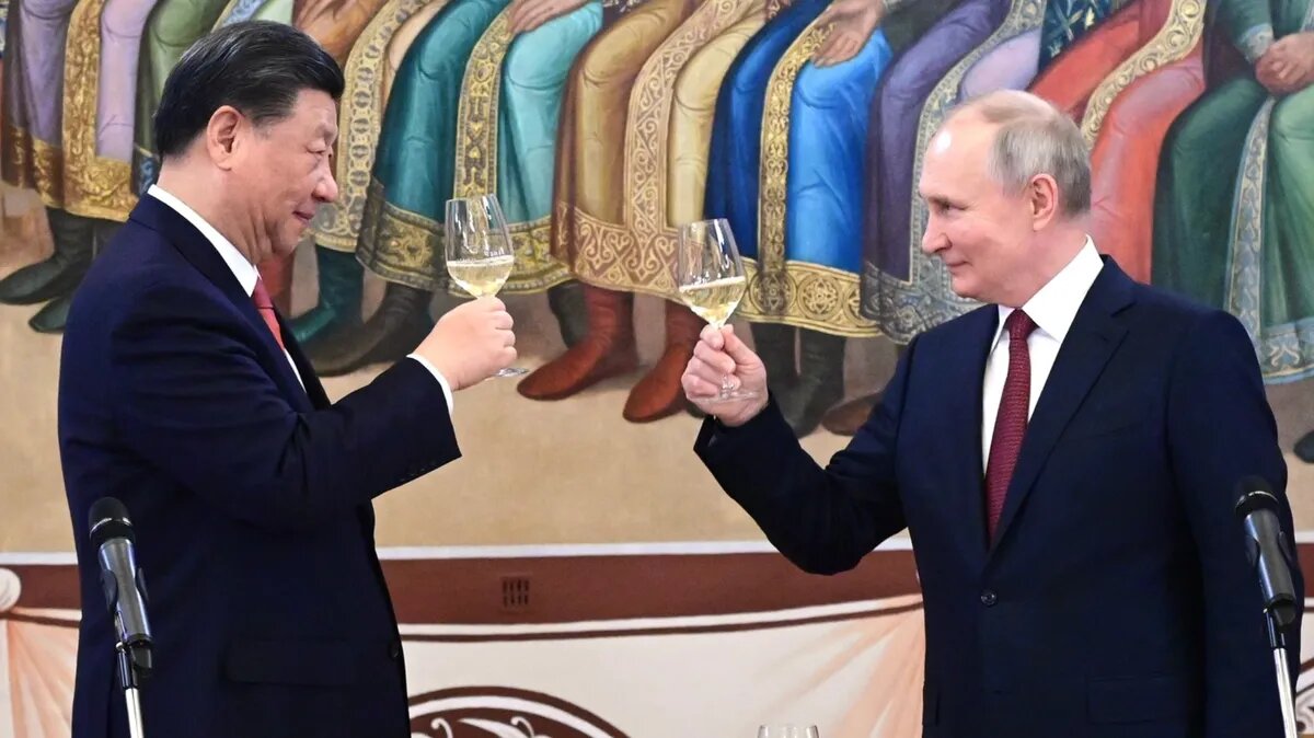 Встреча путина в китае