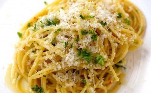 Лимонная паста.