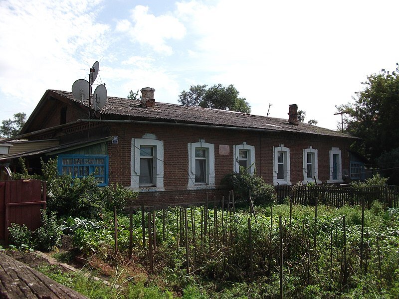 Жилой дом железнодорожных служащих станции Иман в Приморье, где временно нашла себе приют Сонька Золотая Ручка. Иллюстрация из открытых источников