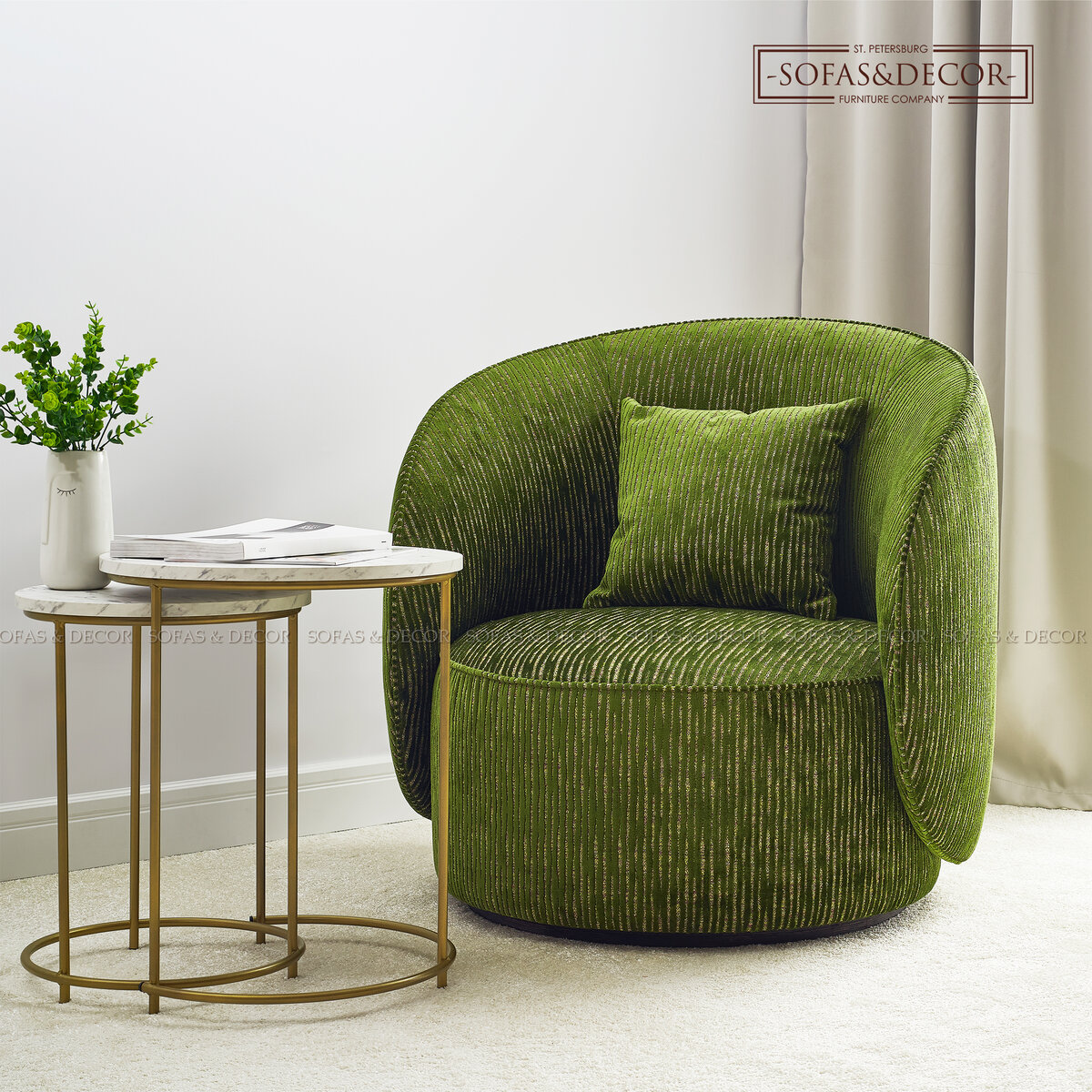 Кресло Sofas & Decor SD-572 по проекту Ксении Сильцовой