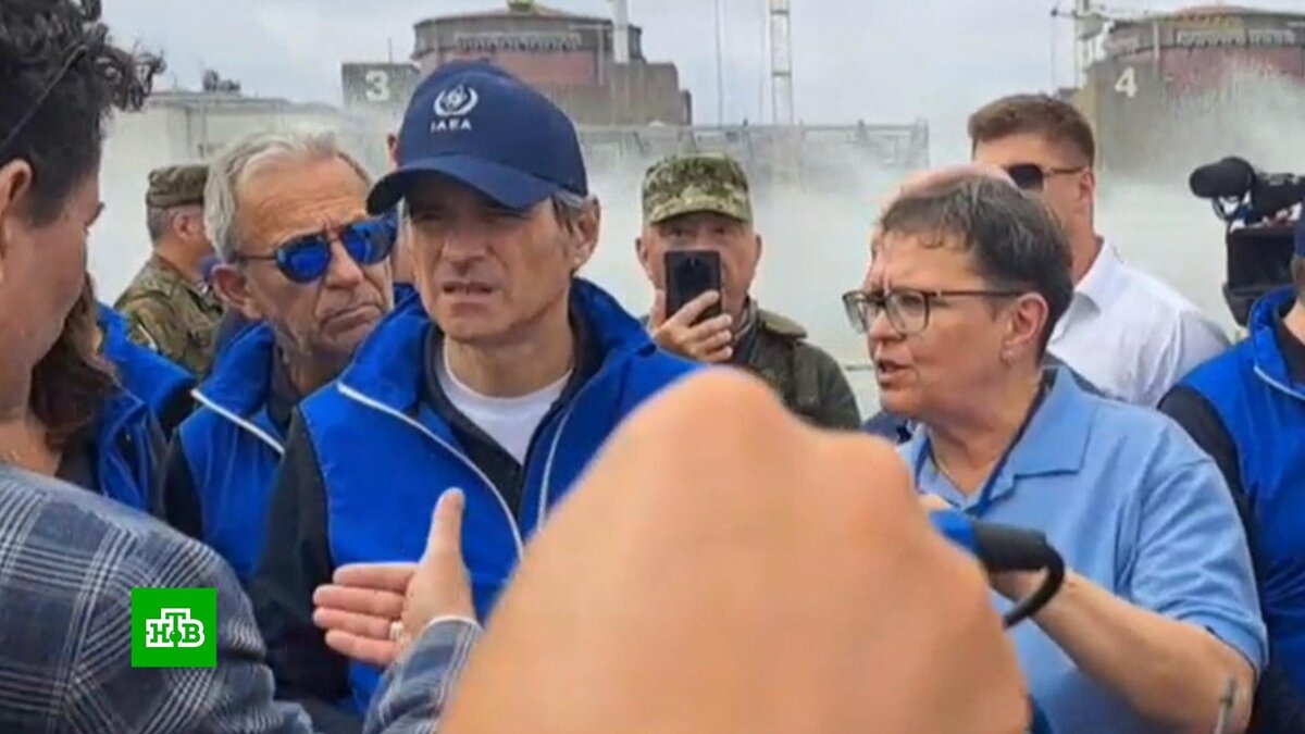    Главе МАГАТЭ показали осколки украинских снарядов, в том числе производства НАТО