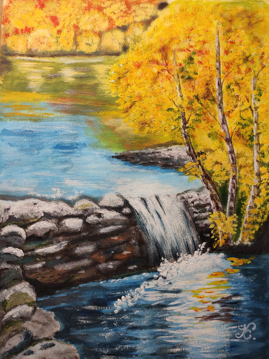 Гуашь 16.06.2023г.  Elena K.