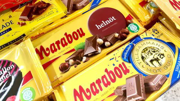 Вафли в Молочном шоколаде Marabou