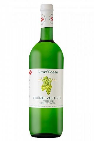 Вино Lenz Moser Gruner Veltliner белое сухое, 1л