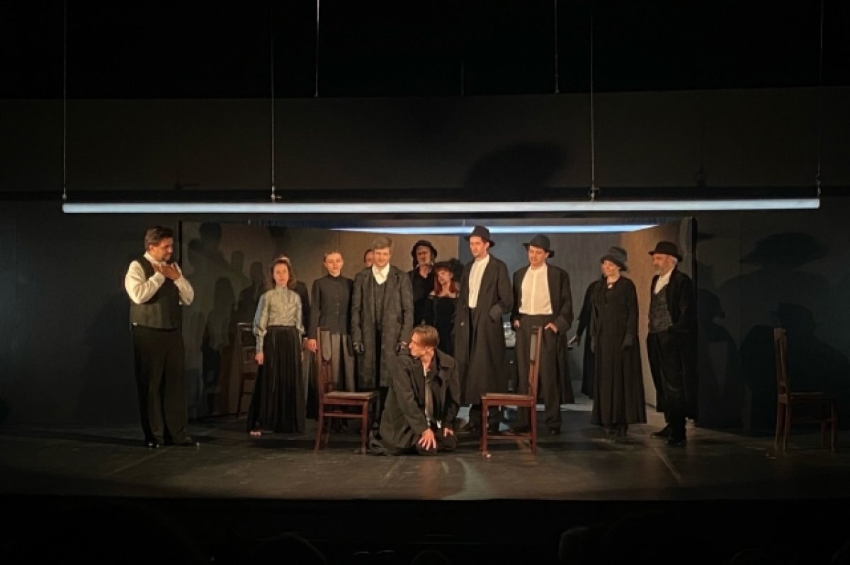    В Воронеже прошла премьера спектакля по мотивам «Преступления и наказания»