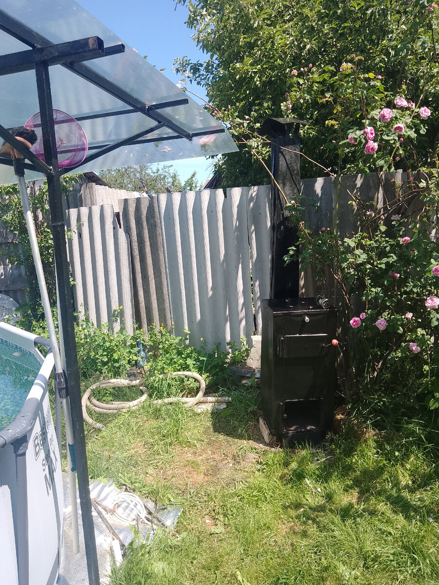 Был у меня старый котел, подключил два шланга от фильтра.