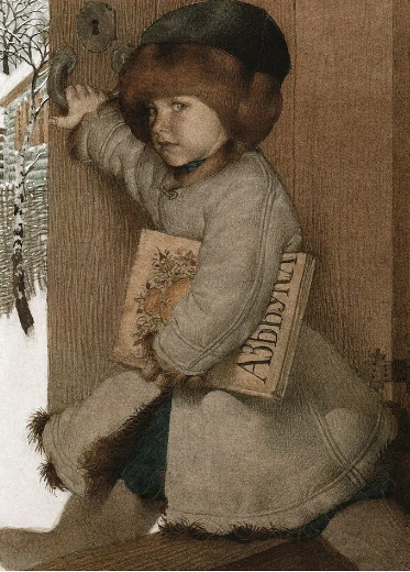 Спирин Геннадий Константинович (род. 1948). Иллюстрация к рассказу Л.Н. Толстого "Филипок".