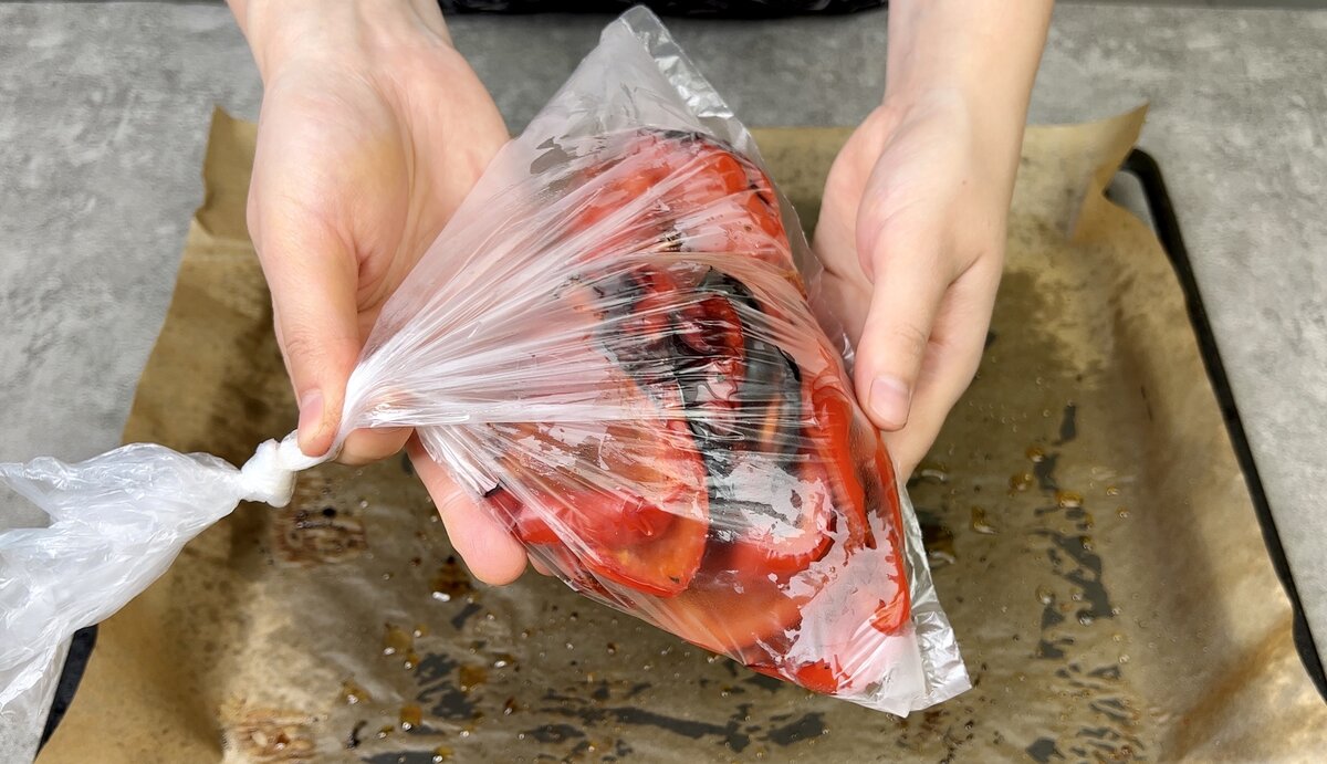 Запекаю, мариную и через два часа уже пробуем! Потрясающая пряно-пикантная закуска из сладких перцев! В сезон такую закуску я готовлю по несколько раз в неделю!-4