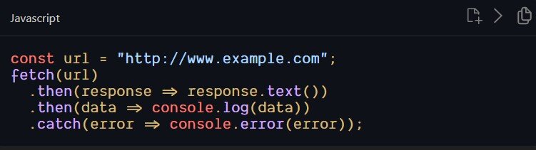 Пример кода JavaScript для загрузки веб-страницы с использованием браузера.