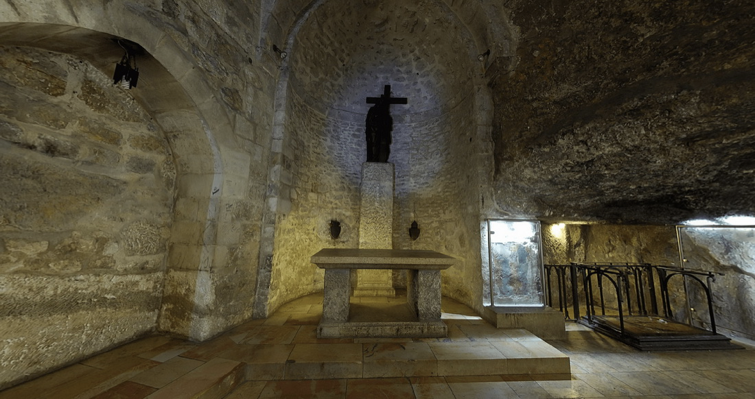 Capela Sfânta Elena pe locul Golgotei și Aflarea Crucii