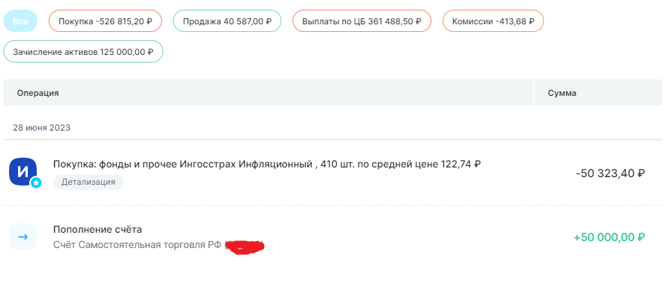 Скрин сделок