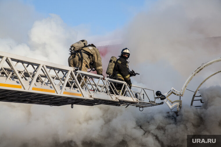    Пожарные Салехарда спасли людей и кота при пожаре на улице Чапаева
