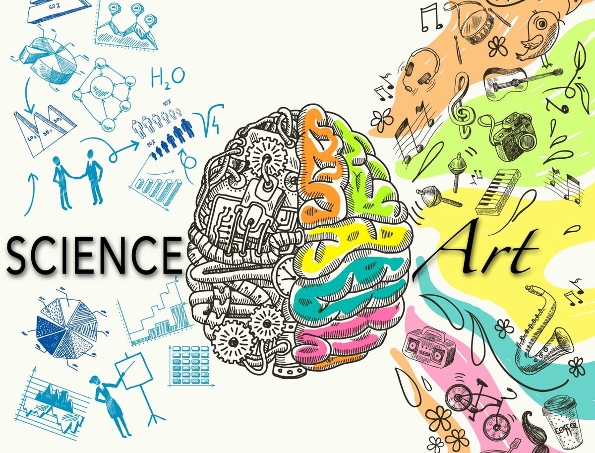 Рисунок наука и искусство