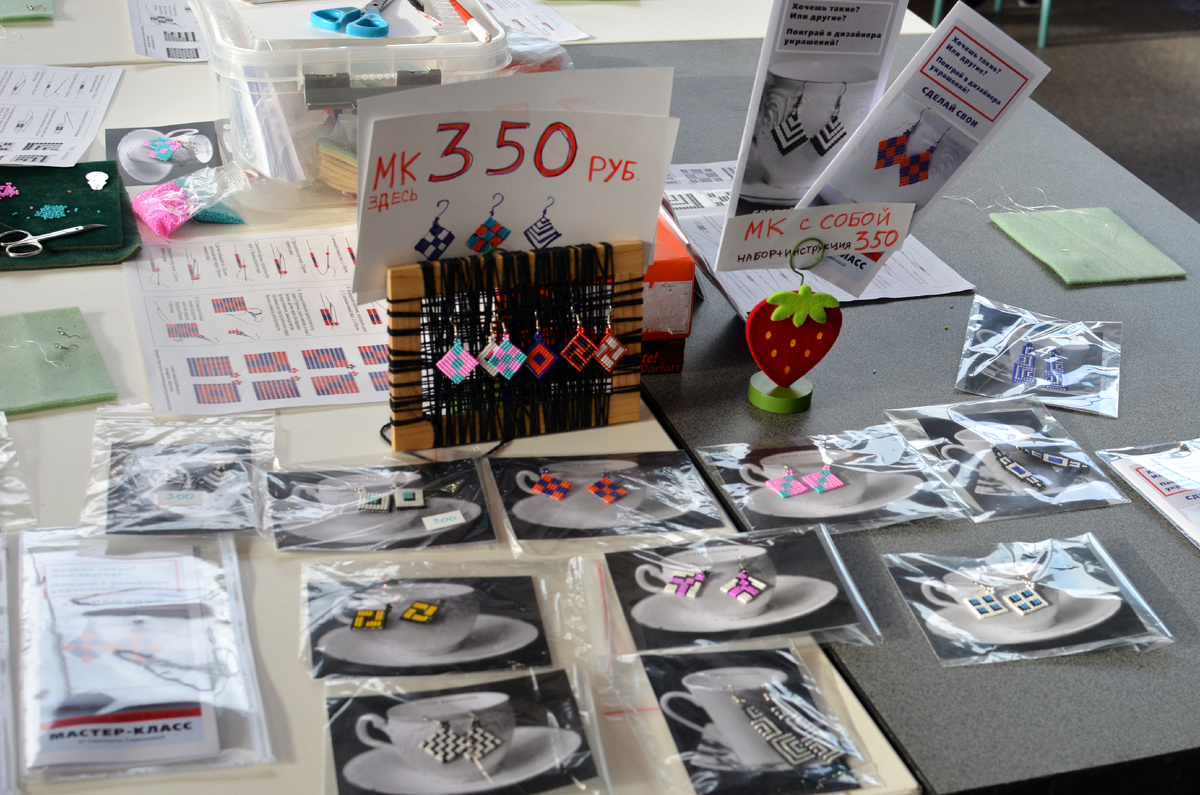 Живой мастер-класс на Формуле Рукоделия в 2018 году
