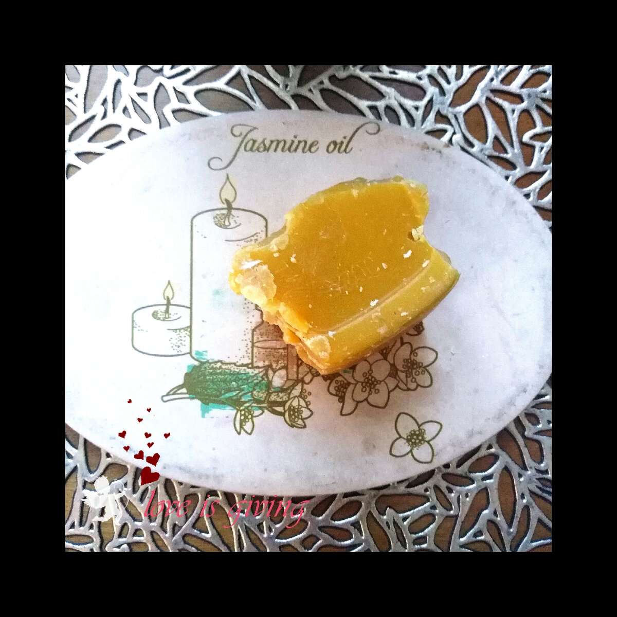 Фото автора.Натуральный пчелиный воск