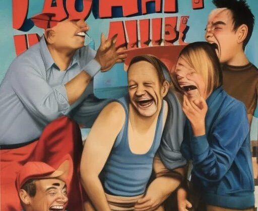 *карикатурное художественное изображение