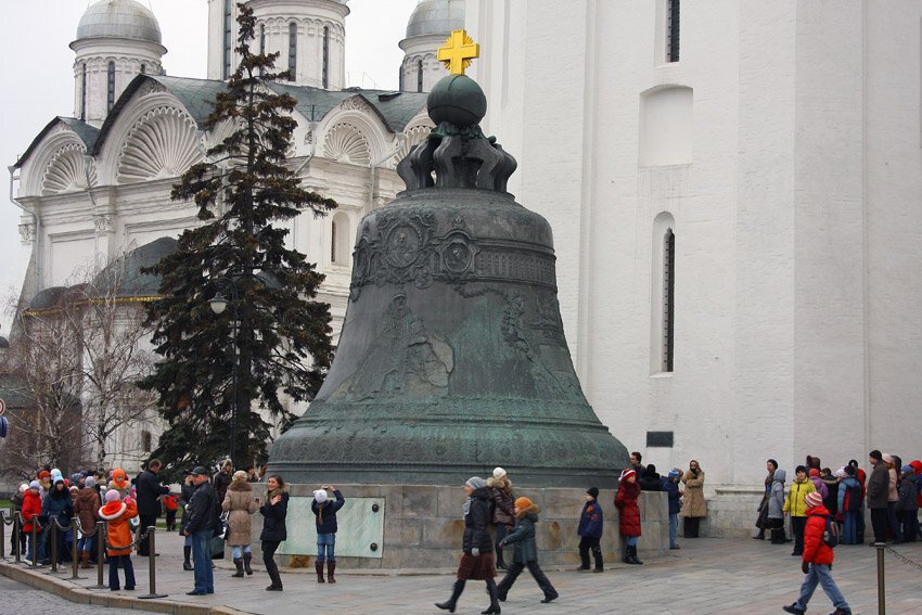 Царь колокол башня Кремля