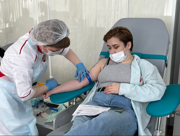  📷    Оренбургская молодежь присоединилась к всероссийской акции «Оставайся донором» Марина Шарт