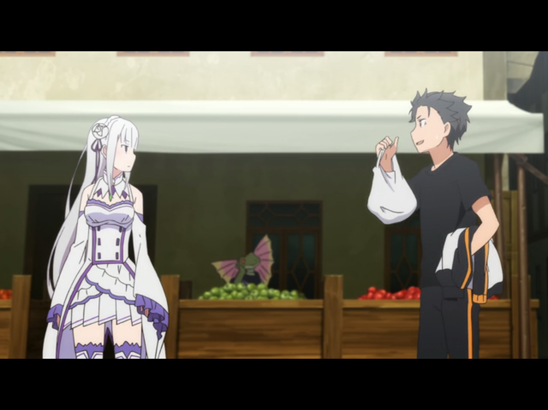 Субару встречает Эмилию