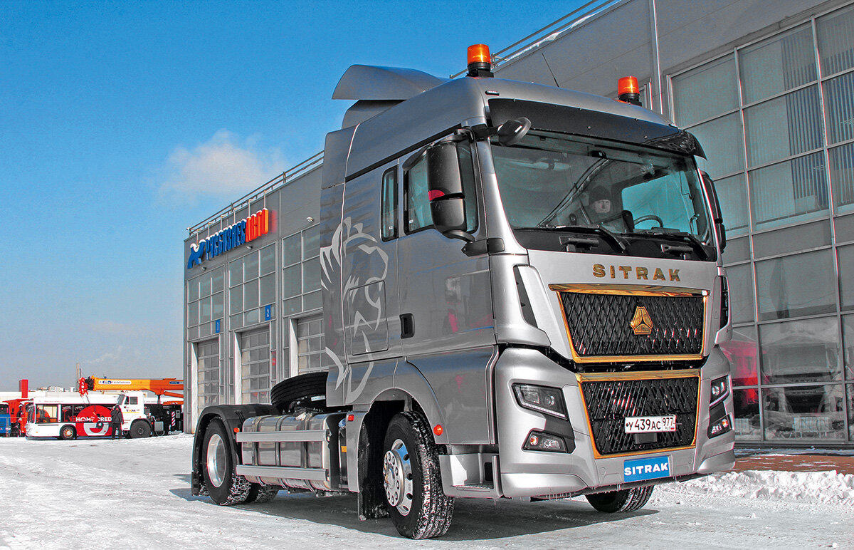 Sitrak C7H MAX Полная масса: 18 т. Начало продаж в России: 2023 г. Цена: 10,3 млн руб.