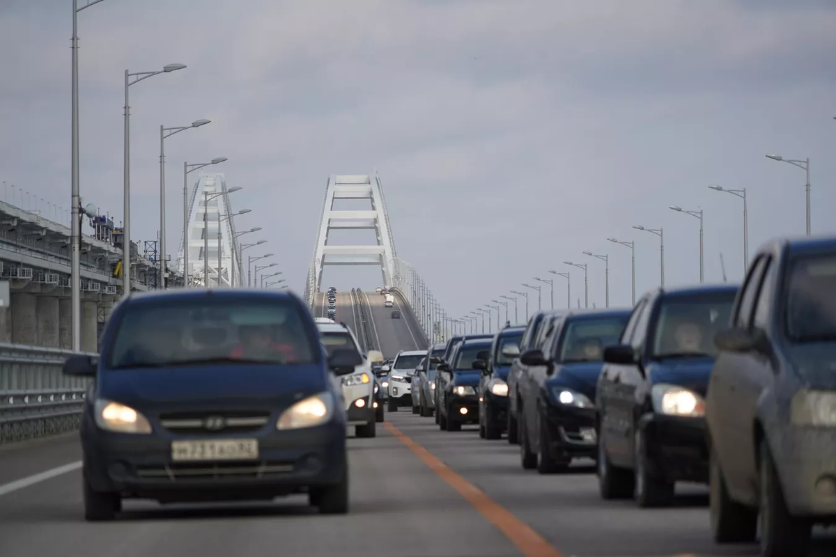 Досмотр на Керченской переправе