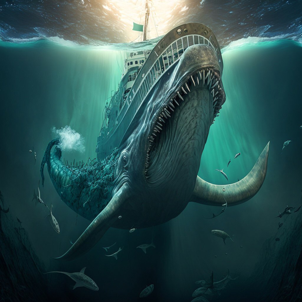 Левиафан Морское чудовище