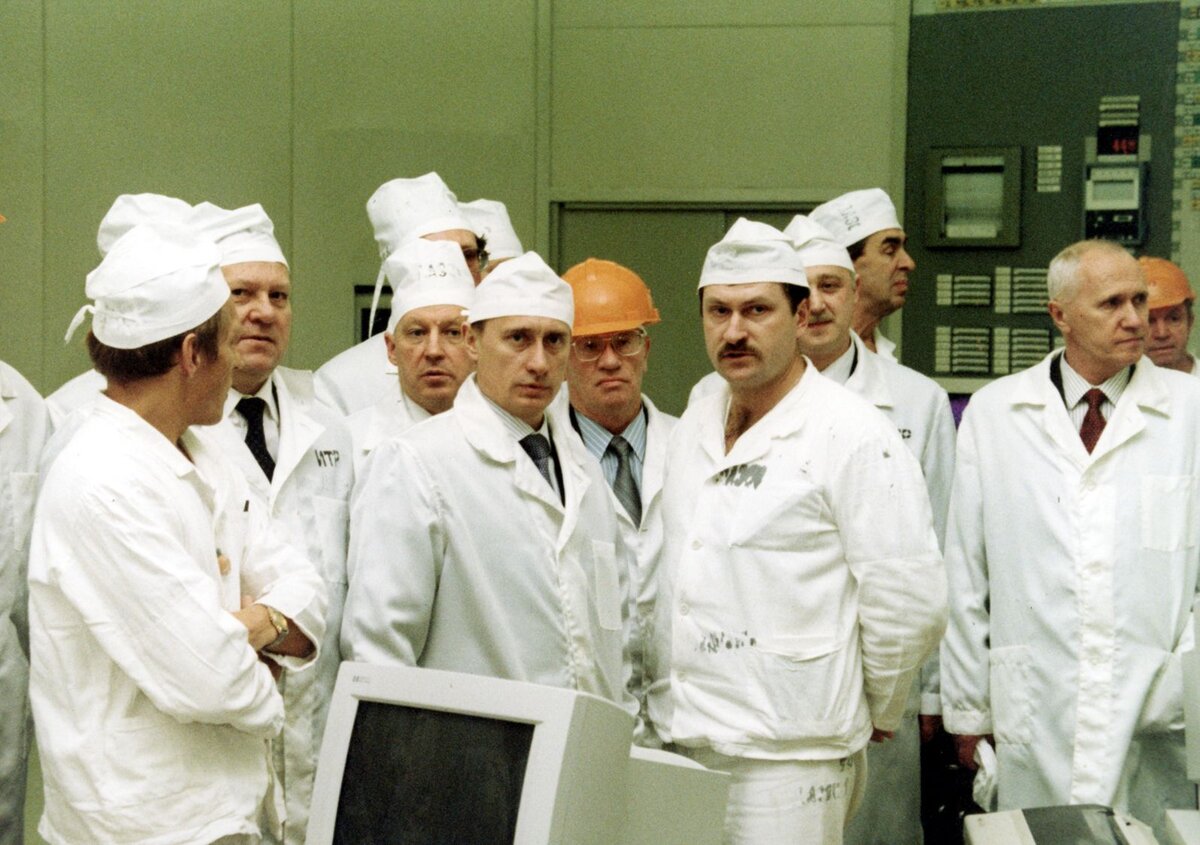 Владимир Путин на ЛАЭС