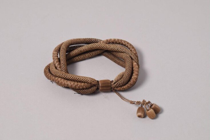 Браслет из волос, 1850-ые