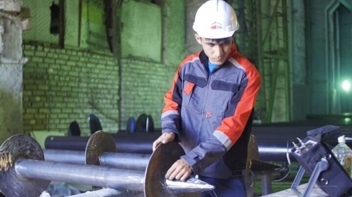 Изготовление винтовых свай