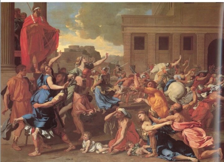 Похищение Сабинянок, из интернета.