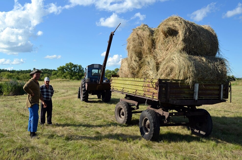 Пресс для сена и соломы своими руками DIY Handmade Mini Baler