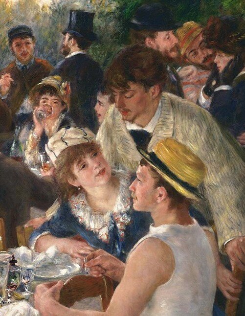 (картина Пьера Огюста Ренуара «Завтрак гребцов»)