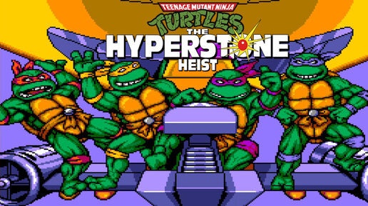 Черепашки Ниндзя Hyperstone Heist на SEGA / Полное прохождение на харде / Нарезка со стрима