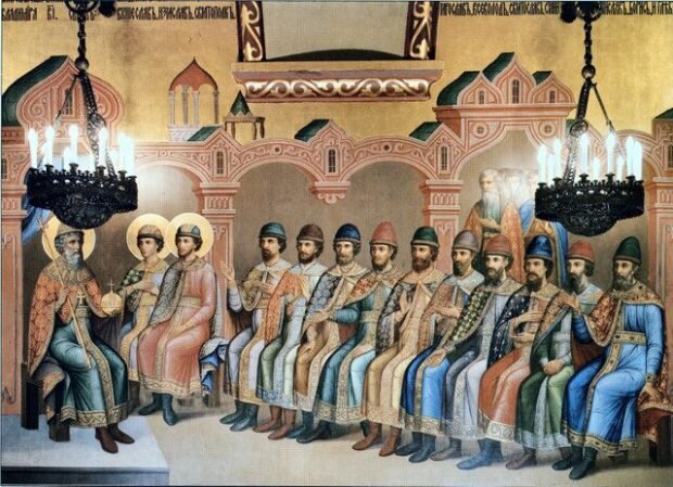    Князь Владимир с сыновьями Жулдыз Жапарова