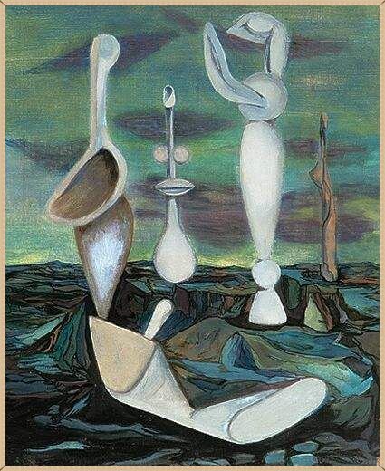 © Вольфганг Паален (Wolfgang Paalen) Башни света.1936. 