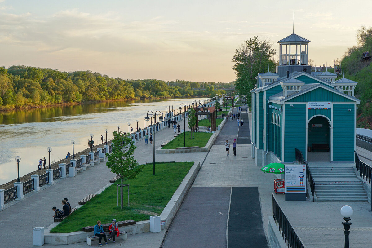 красивые места в оренбурге для