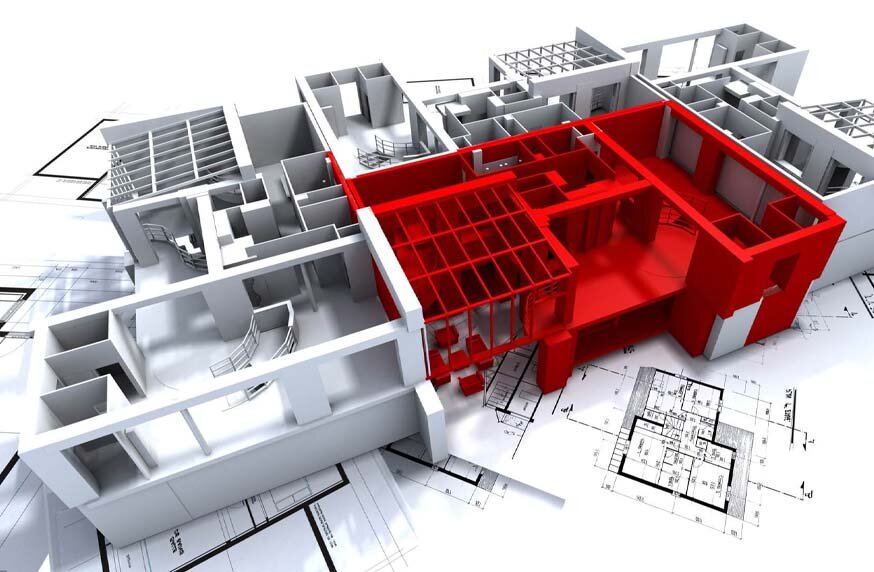 процесс проектирования зданий и сооружений