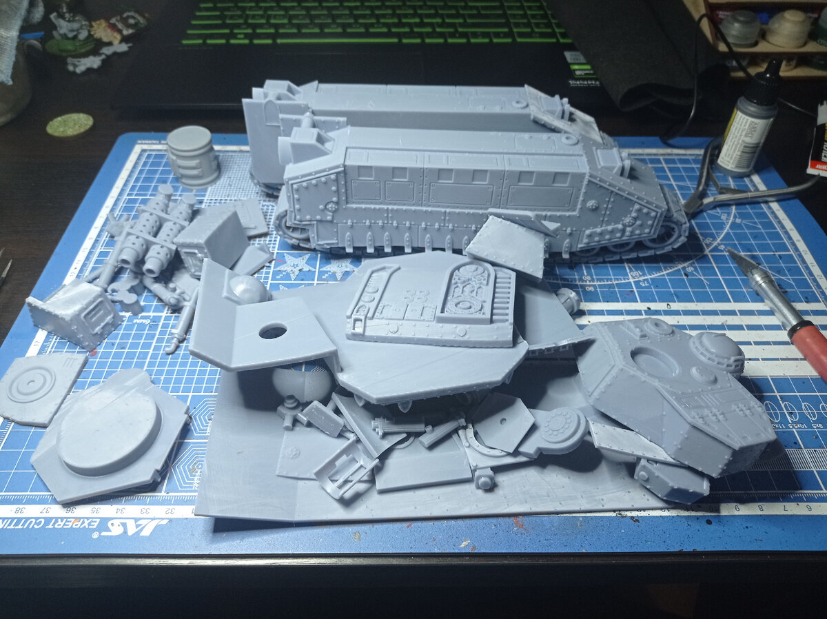 Деталей не много, решил собрать сразу.