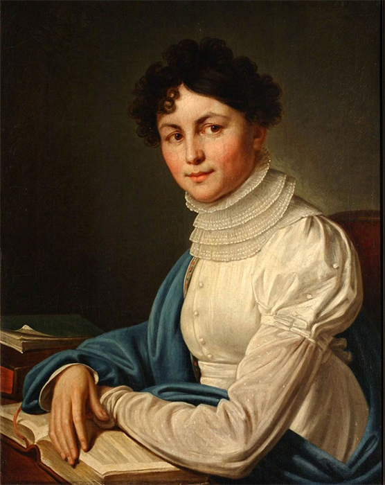 Александр Варнек. Портрет А.П. Буниной, 1823