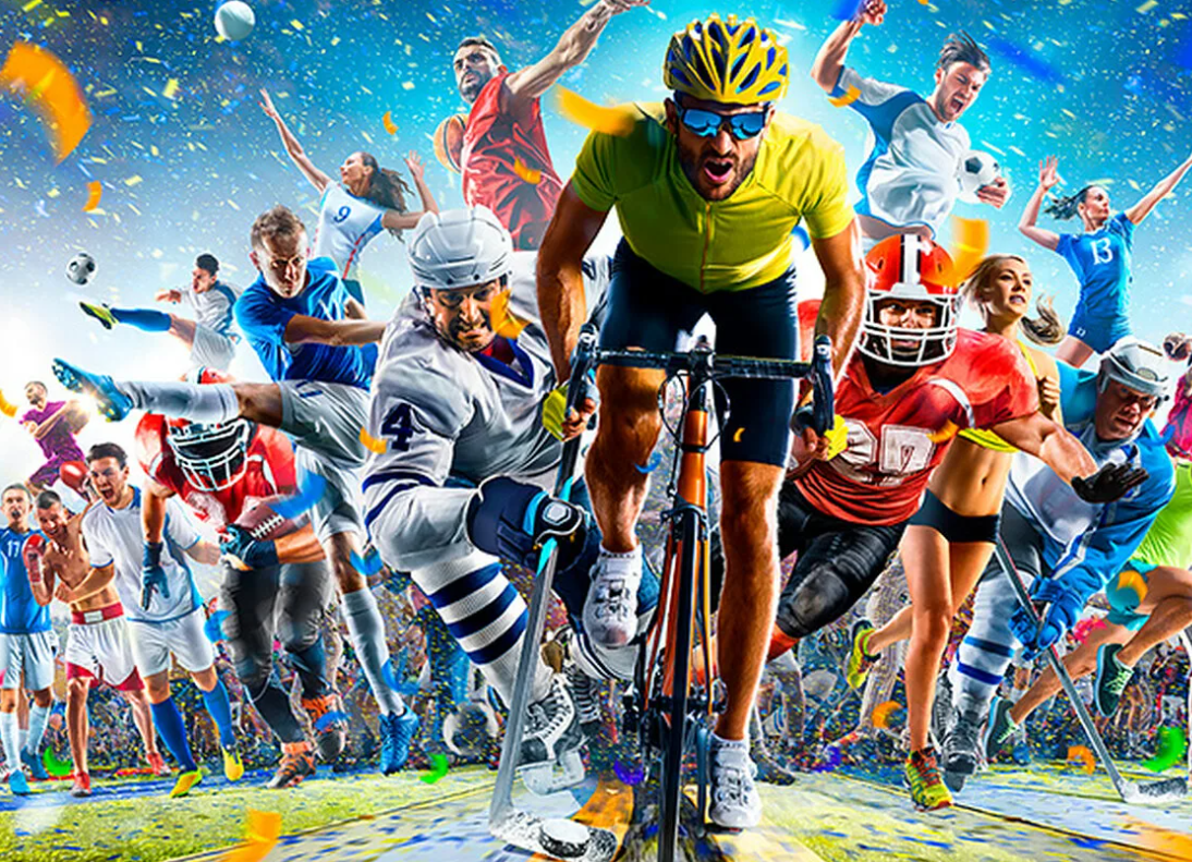 Контакты спортивного. Фон спорт. Фон для сайта спорт. Мир спорта. Разный спорт в одной картинке.