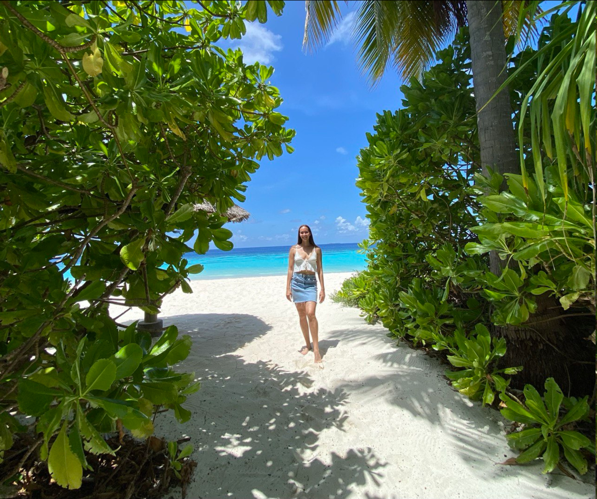 Руководитель компании Maldives Travel - Ксения Целоусова в NH Collection Maldives Havodda